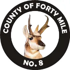 County of 40 Mile logo